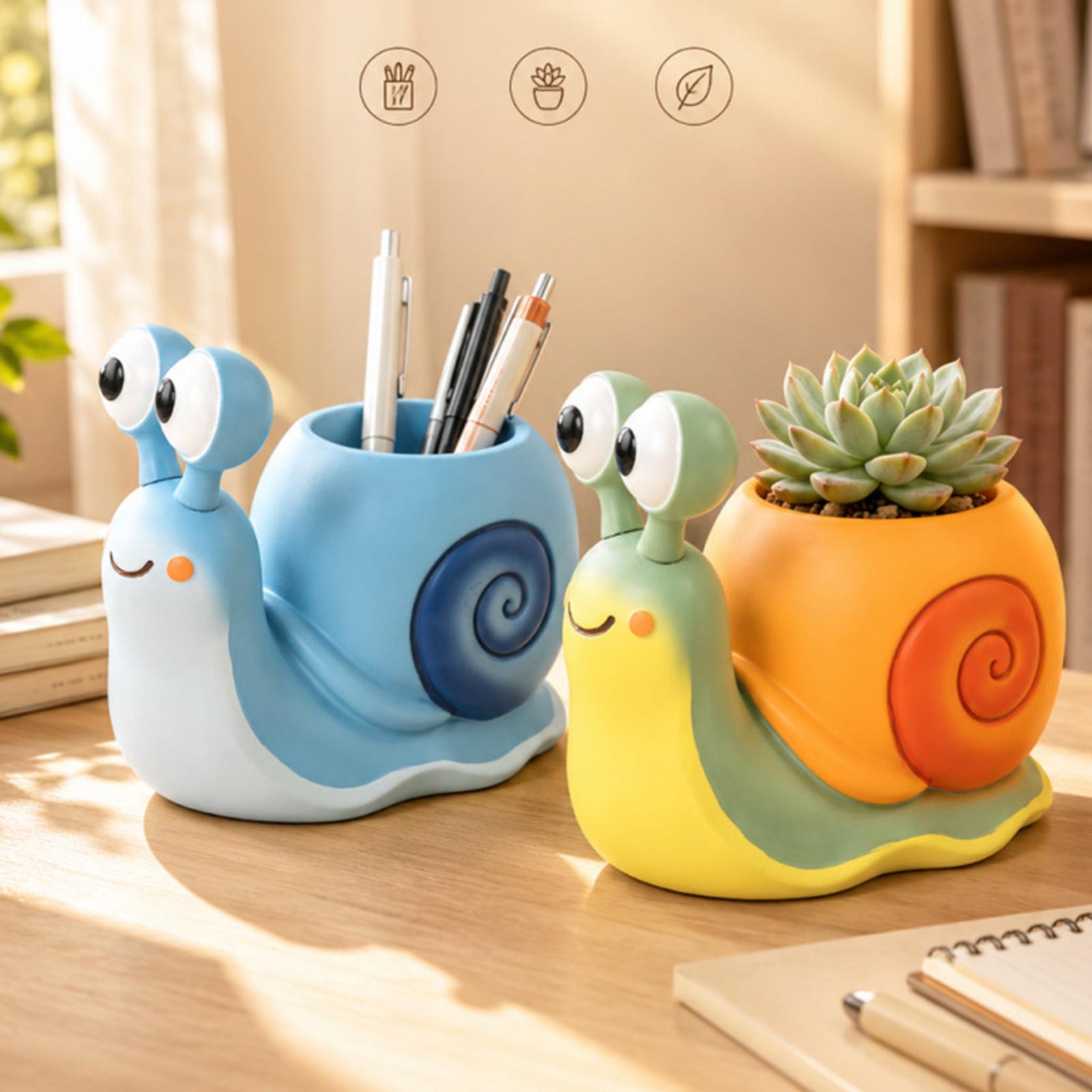 Snail Shape Flower Pot Snail f - đánh giá và giá Echeveria Succulent
