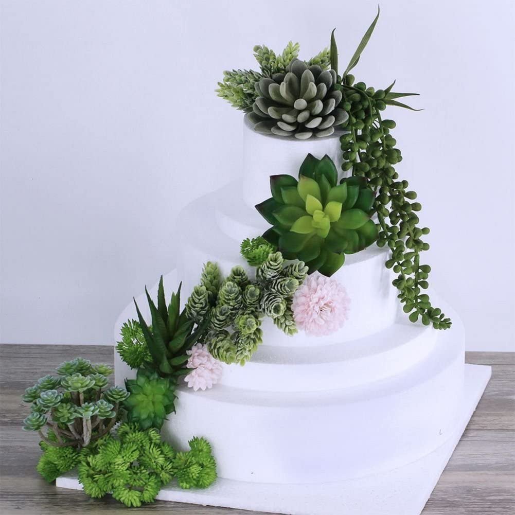 15pcs Artificial Succulent Pla - đánh giá và giá Echeveria Succulent