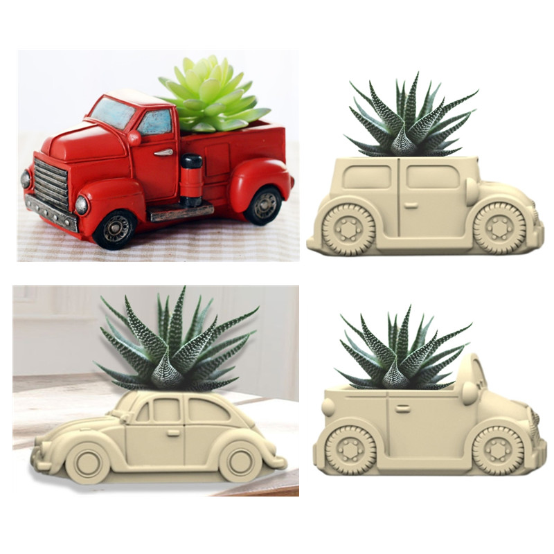 3D Car succulent plant flowerp - đánh giá và giá Echeveria Succulent